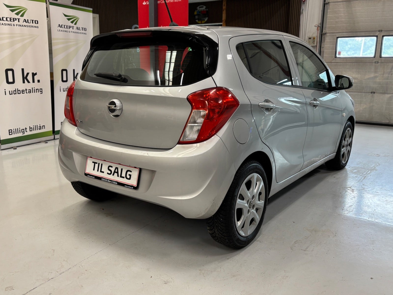 Sølv Opel Karl fra 2016