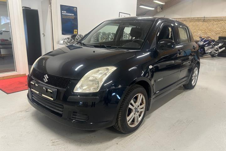 Sort Suzuki Swift fra 2006