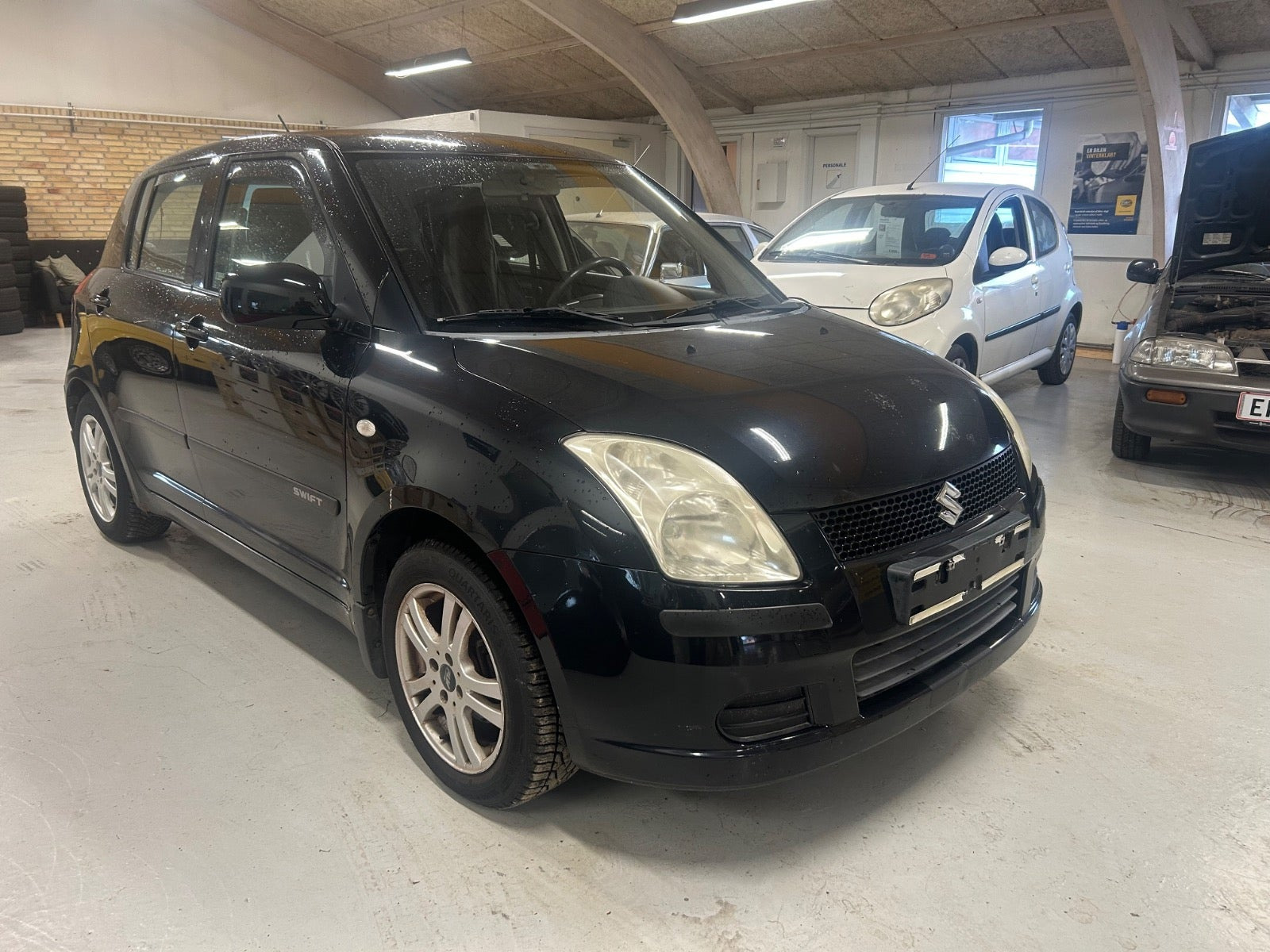 Sort Suzuki Swift fra 2006