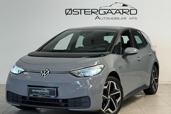 Grå VW ID.3 fra 2023
