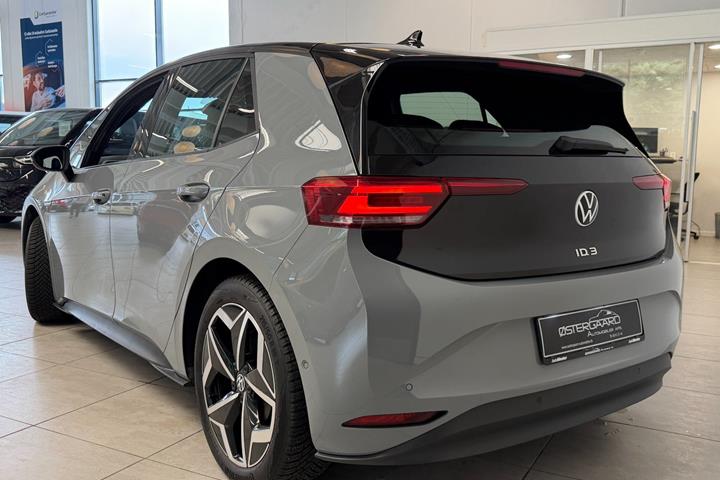 Grå VW ID.3 fra 2023