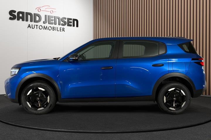 Blå Opel Frontera fra 2026