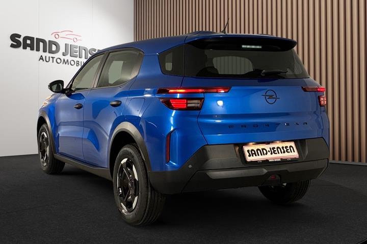 Blå Opel Frontera fra 2026