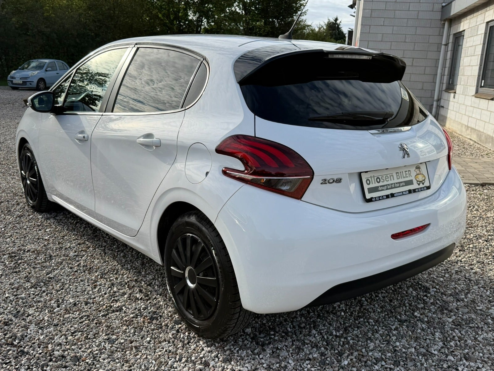 Hvid Peugeot 208 fra 2019