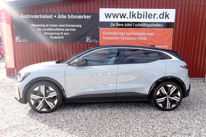 Grå Renault Megane E-Tech fra 2022