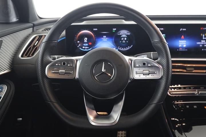 Sort Mercedes EQC400 fra 2021