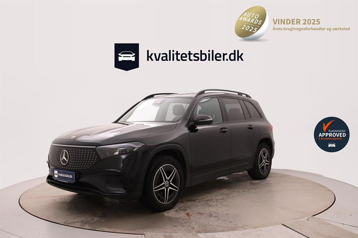 Sort Mercedes EQB 250+ fra 2024