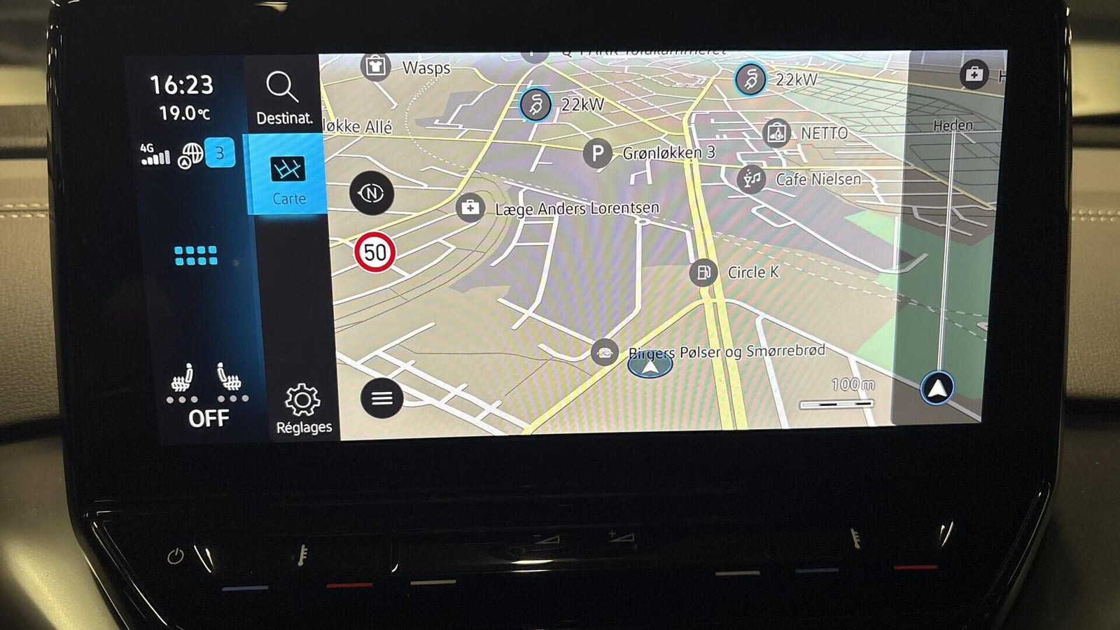 Grå VW ID.4 fra 2023