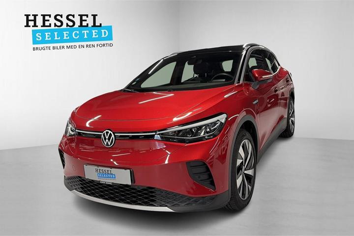 Rød VW ID.4 fra 2023