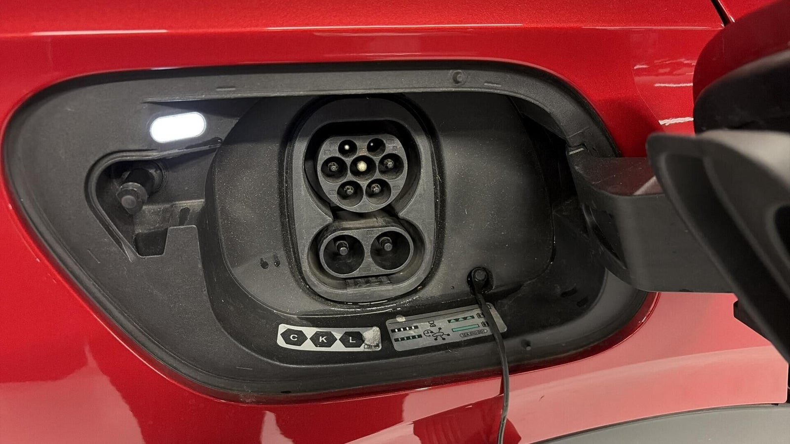 Rød VW ID.4 fra 2023