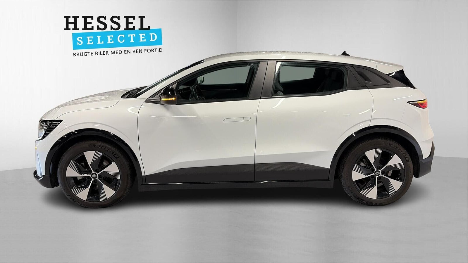 Hvid Renault Megane E-Tech fra 2023