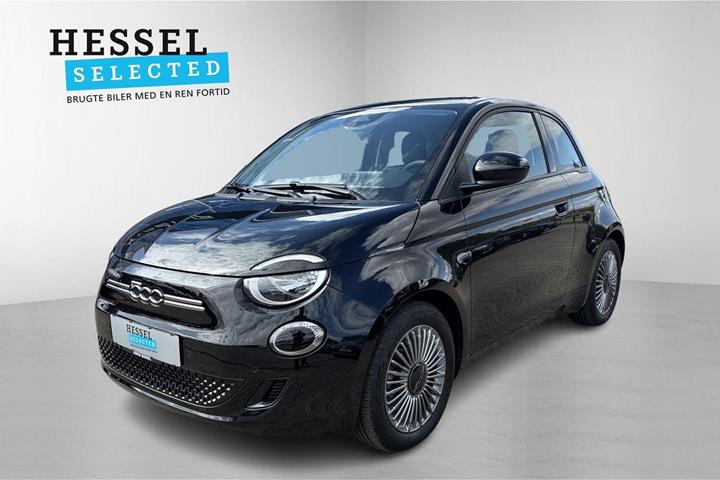 Sort Fiat 500e fra 2024
