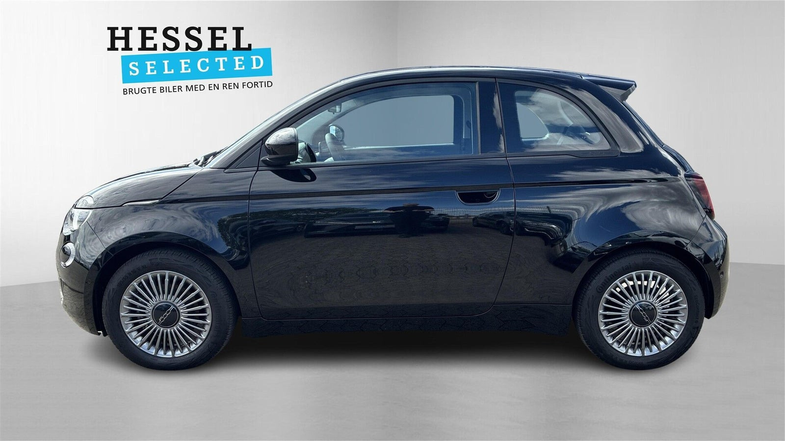 Sort Fiat 500e fra 2024