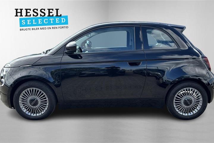Sort Fiat 500e fra 2024