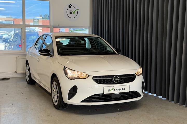 Hvid Opel Corsa-e fra 2020