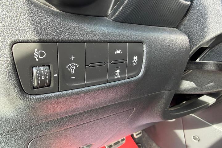 Blå Hyundai Kona fra 2020