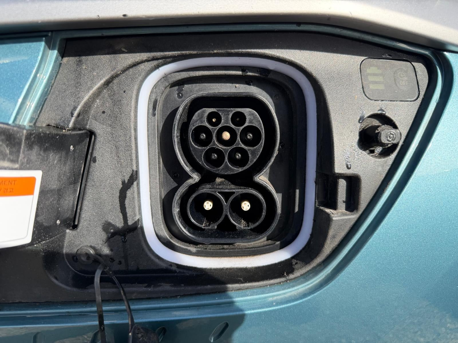 Blå Hyundai Kona fra 2020