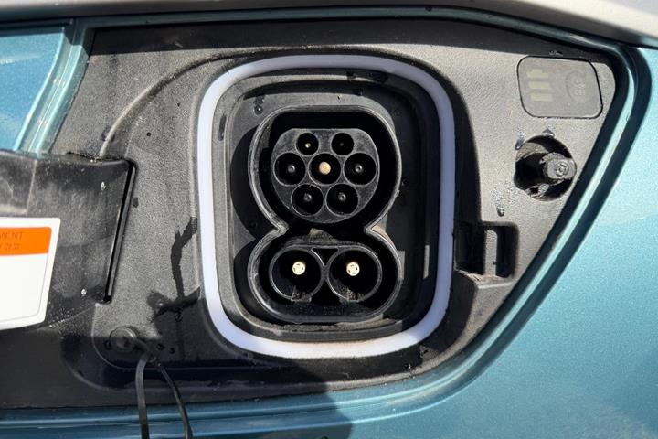 Blå Hyundai Kona fra 2020