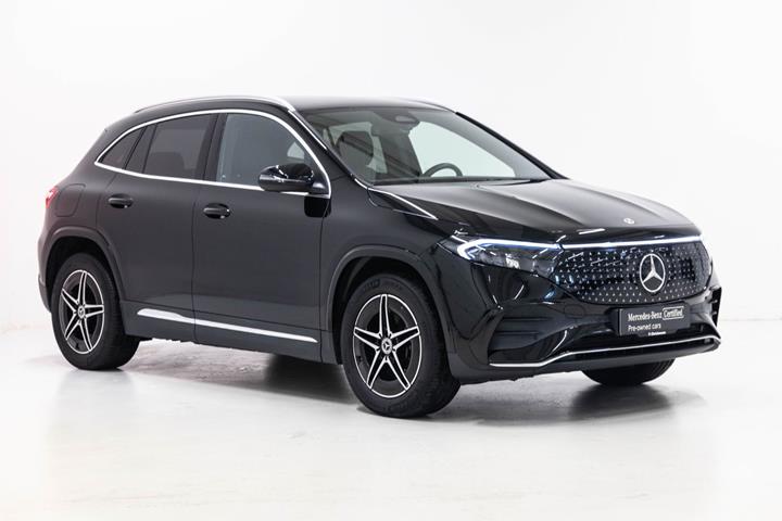 Sort Mercedes EQA350 fra 2024