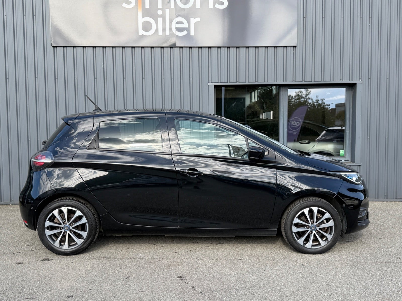 Sort Renault Zoe fra 2019