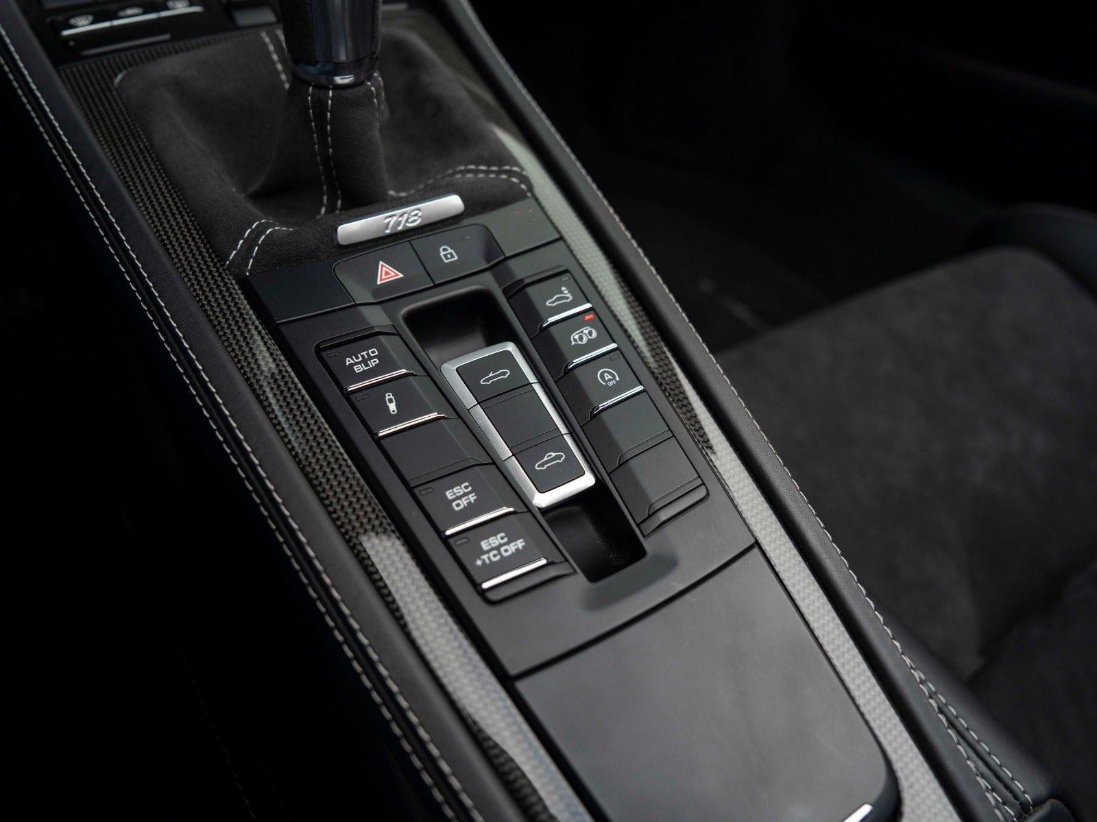 Sølv Porsche 718 Spyder fra 2020