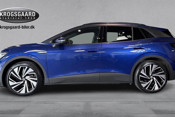 Blå VW ID.4 fra 2023