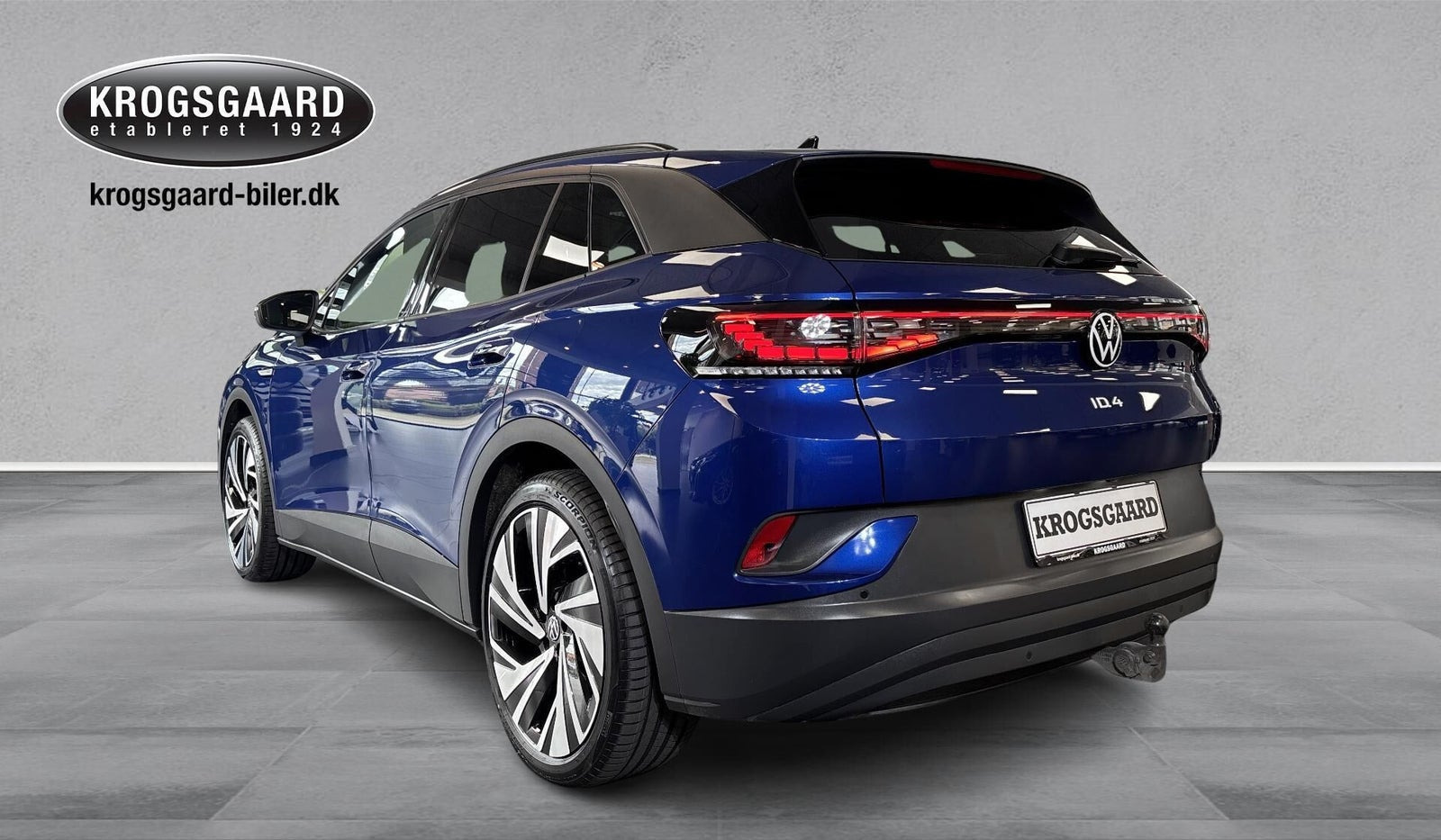 Blå VW ID.4 fra 2023
