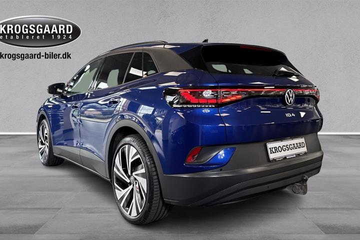 Blå VW ID.4 fra 2023