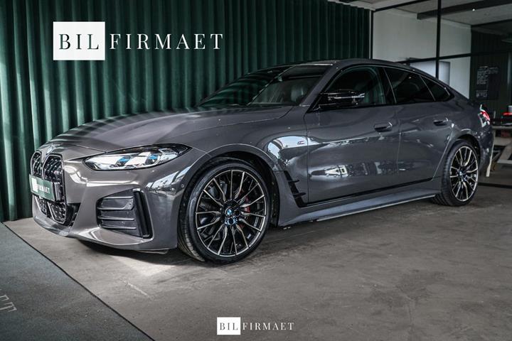 Grå BMW i4 fra 2023