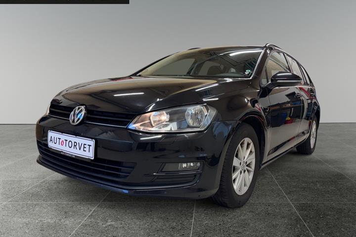 Sort VW Golf VII fra 2015