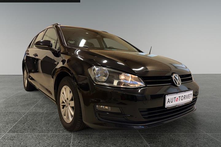 Sort VW Golf VII fra 2015