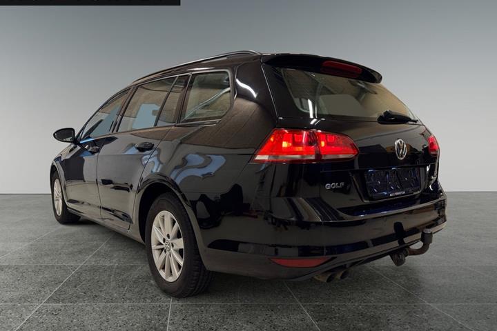 Sort VW Golf VII fra 2015