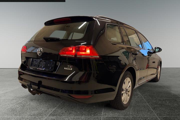 Sort VW Golf VII fra 2015