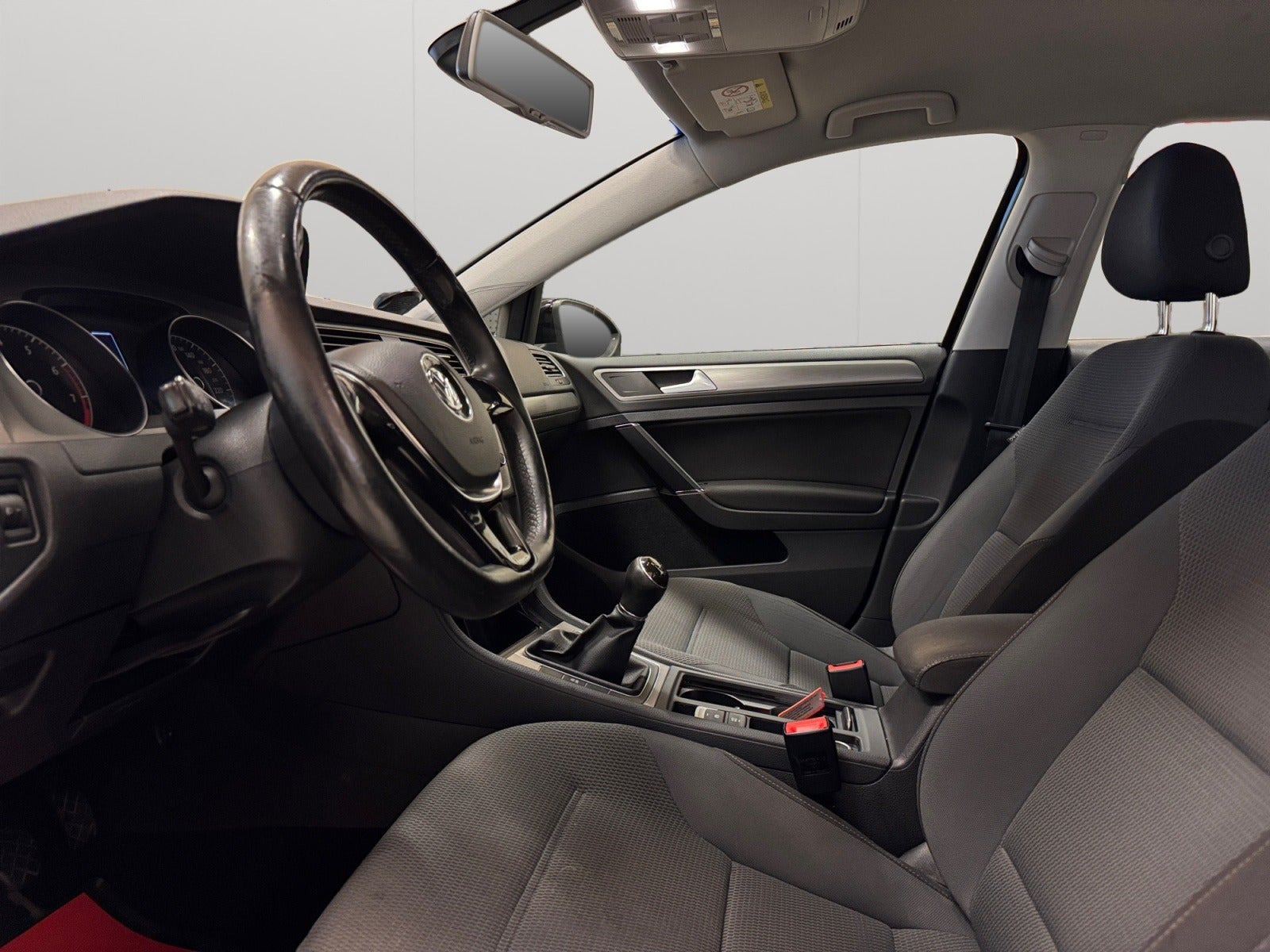 Sort VW Golf VII fra 2015