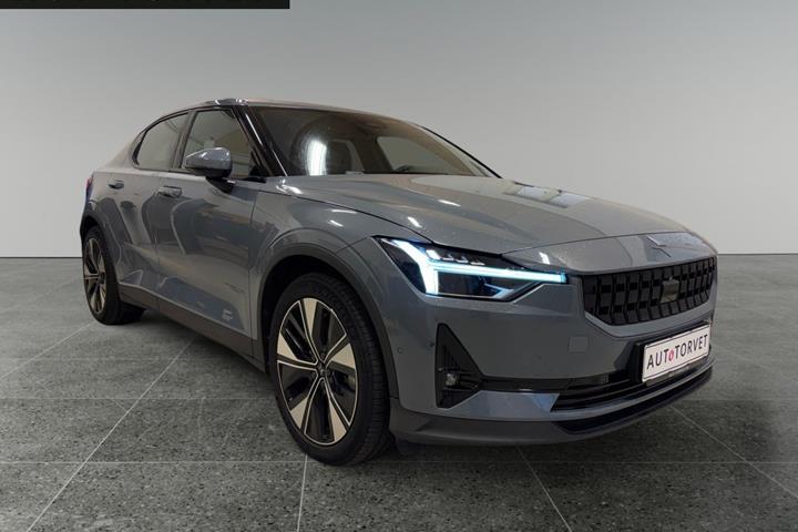Blå Polestar 2 fra 2023