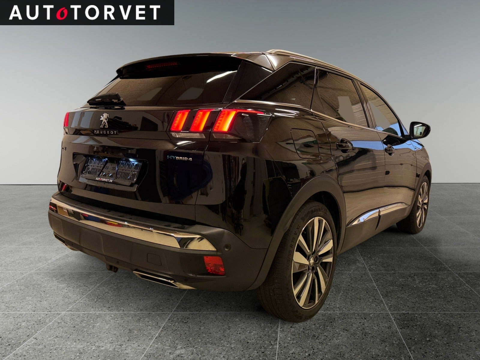 Sort Peugeot 3008 fra 2020