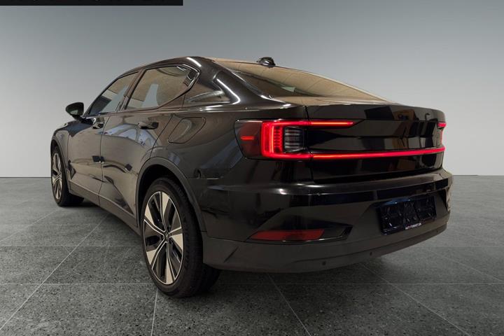 Sort Polestar 2 fra 2023