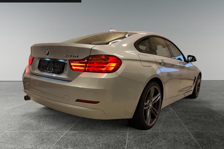 Sølv BMW 420d fra 2015
