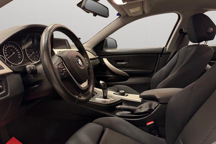 Sølv BMW 420d fra 2015