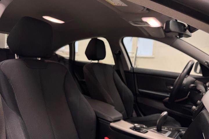 Sølv BMW 420d fra 2015