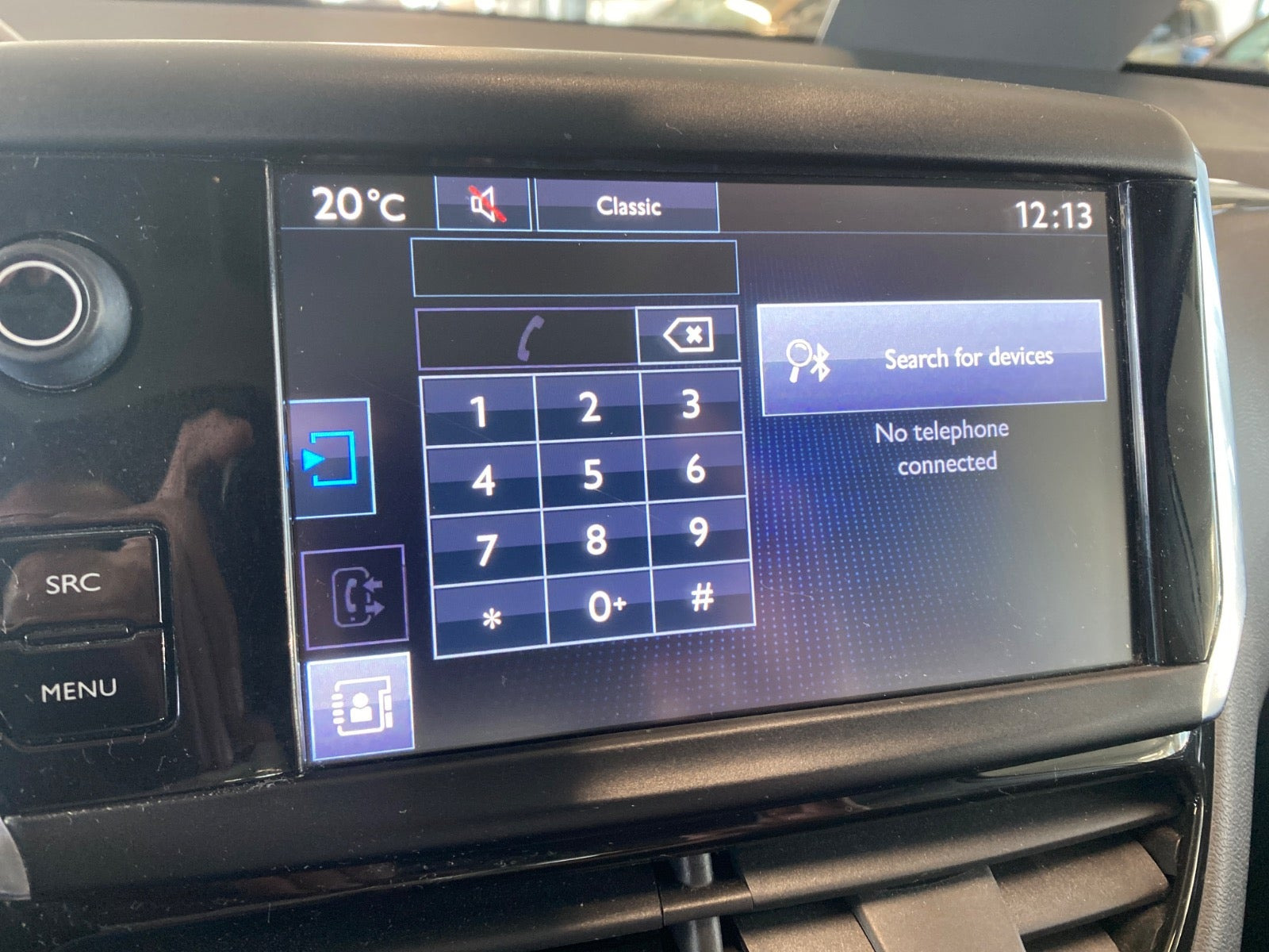 Hvid Peugeot 208 fra 2014