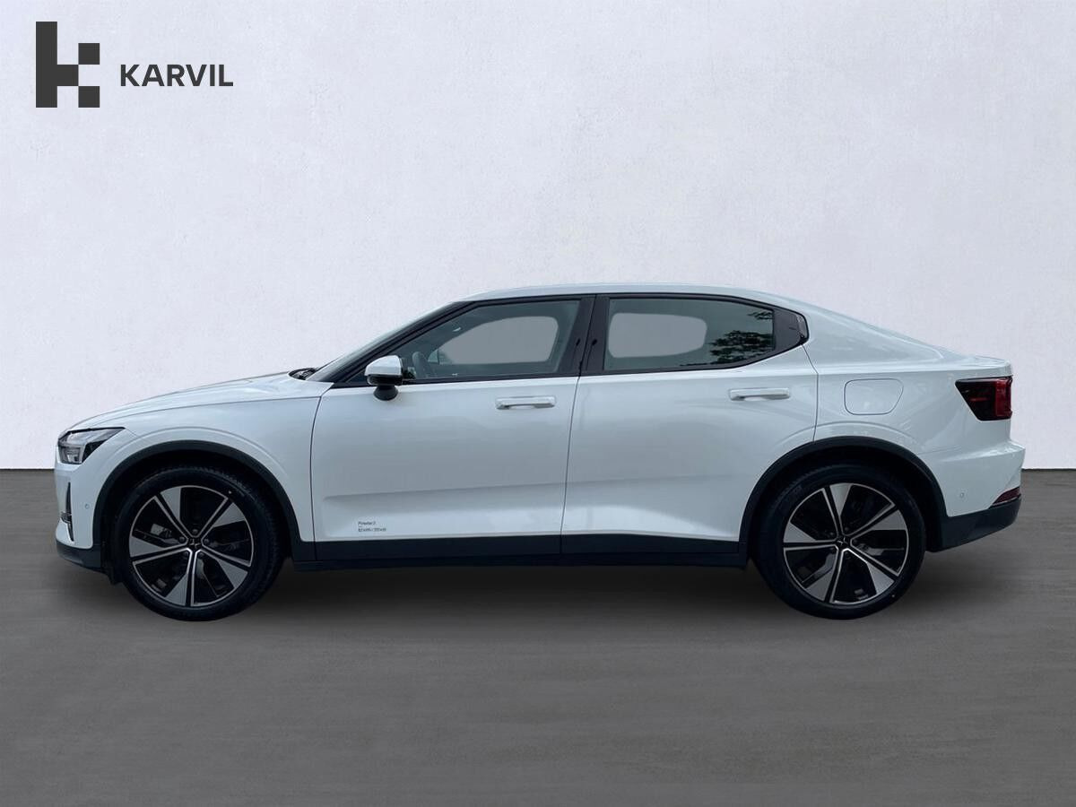 Hvid Polestar 2 fra 2024
