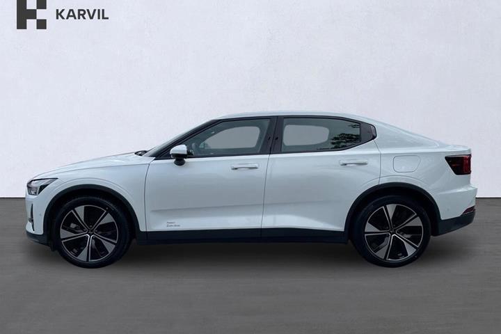 Hvid Polestar 2 fra 2024