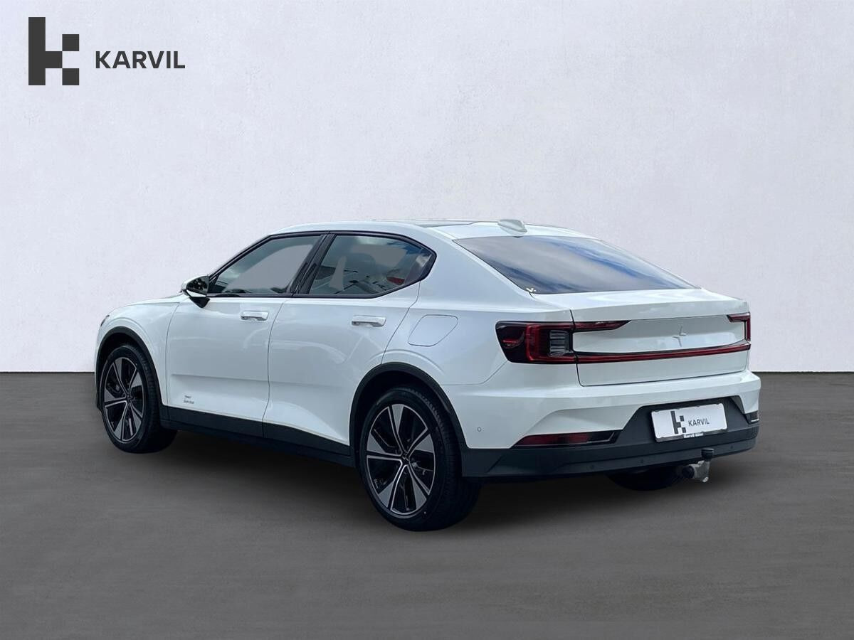 Hvid Polestar 2 fra 2024