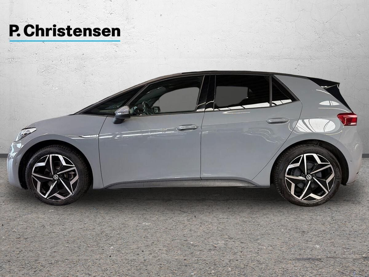 Grå VW ID.3 fra 2023