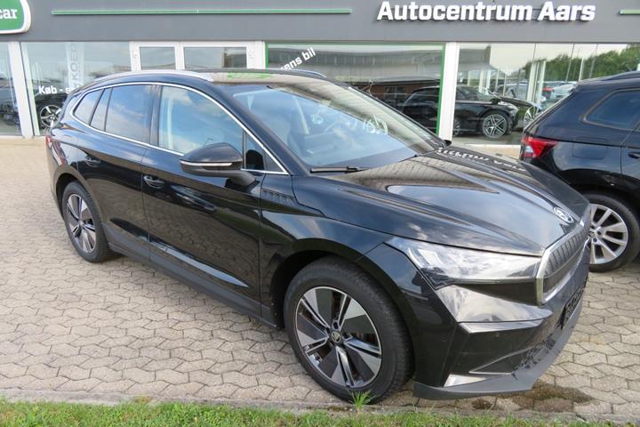 Sort Skoda Enyaq fra 2025