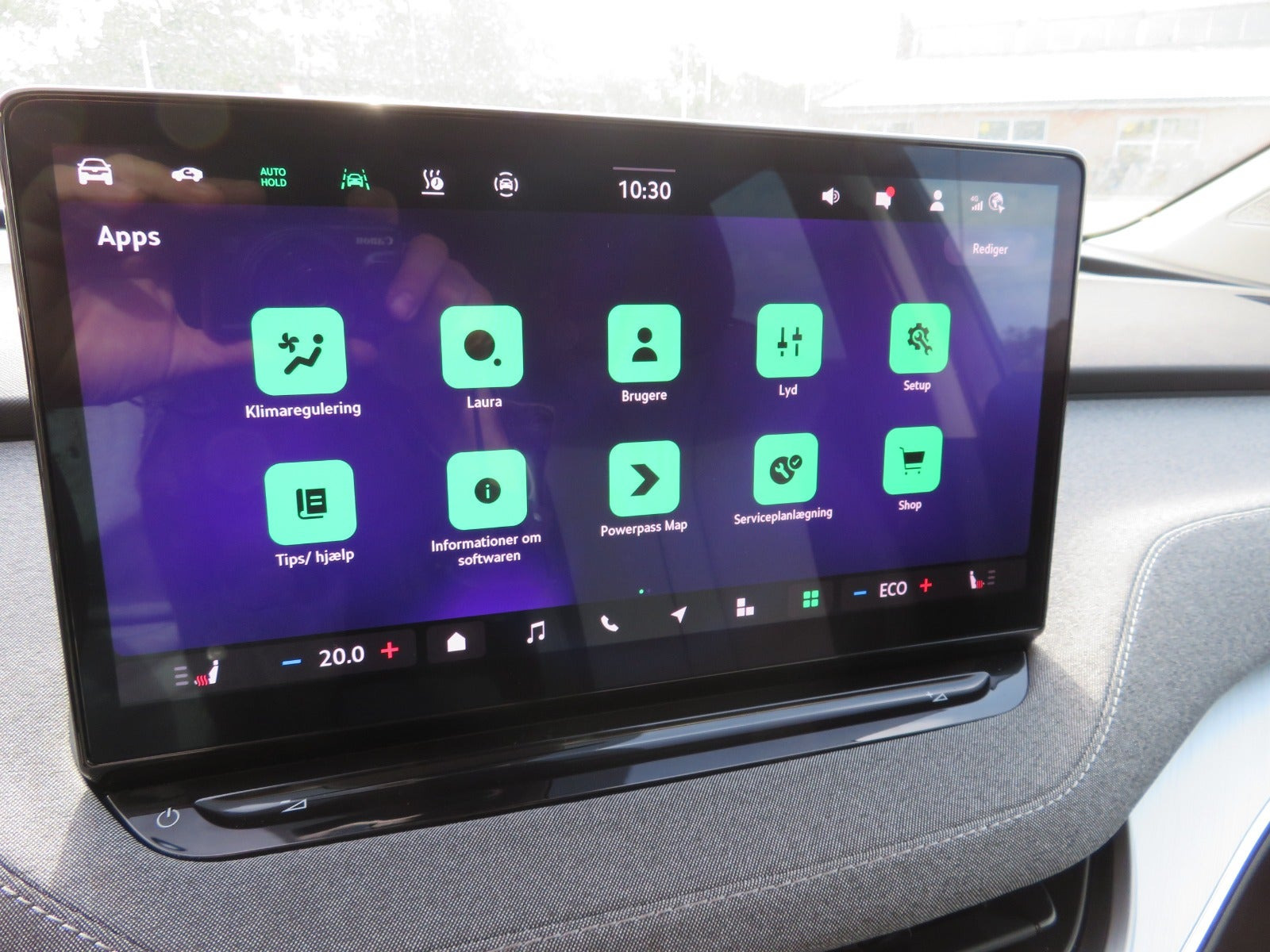 Sort Skoda Enyaq fra 2025