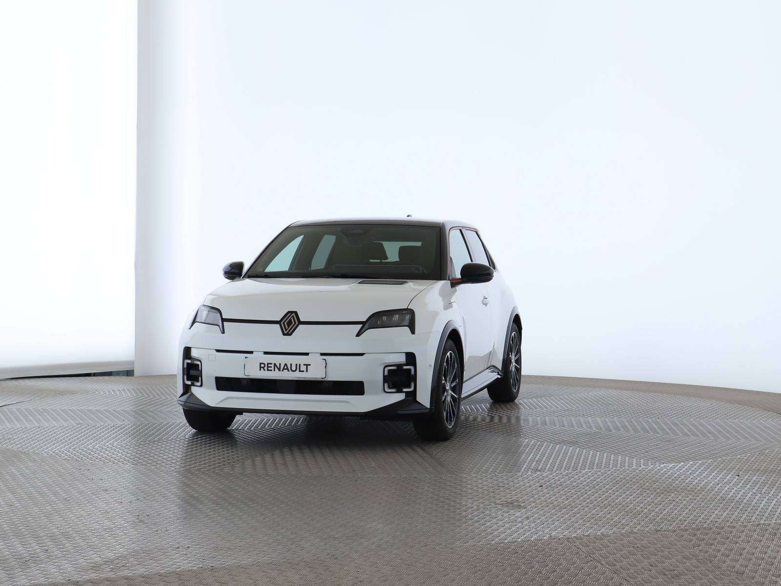 Hvid Renault 5 E-Tech fra 2025