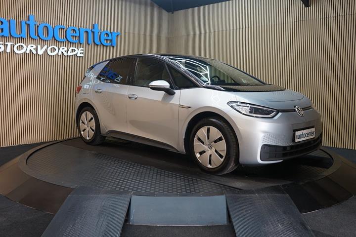 Sølv VW ID.3 fra 2021