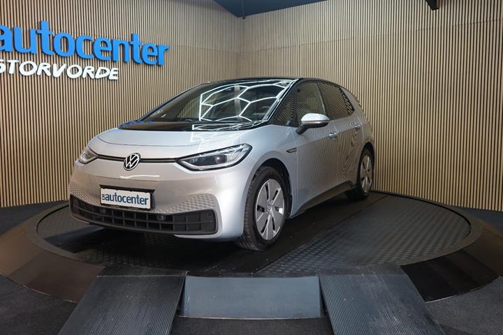 Sølv VW ID.3 fra 2021